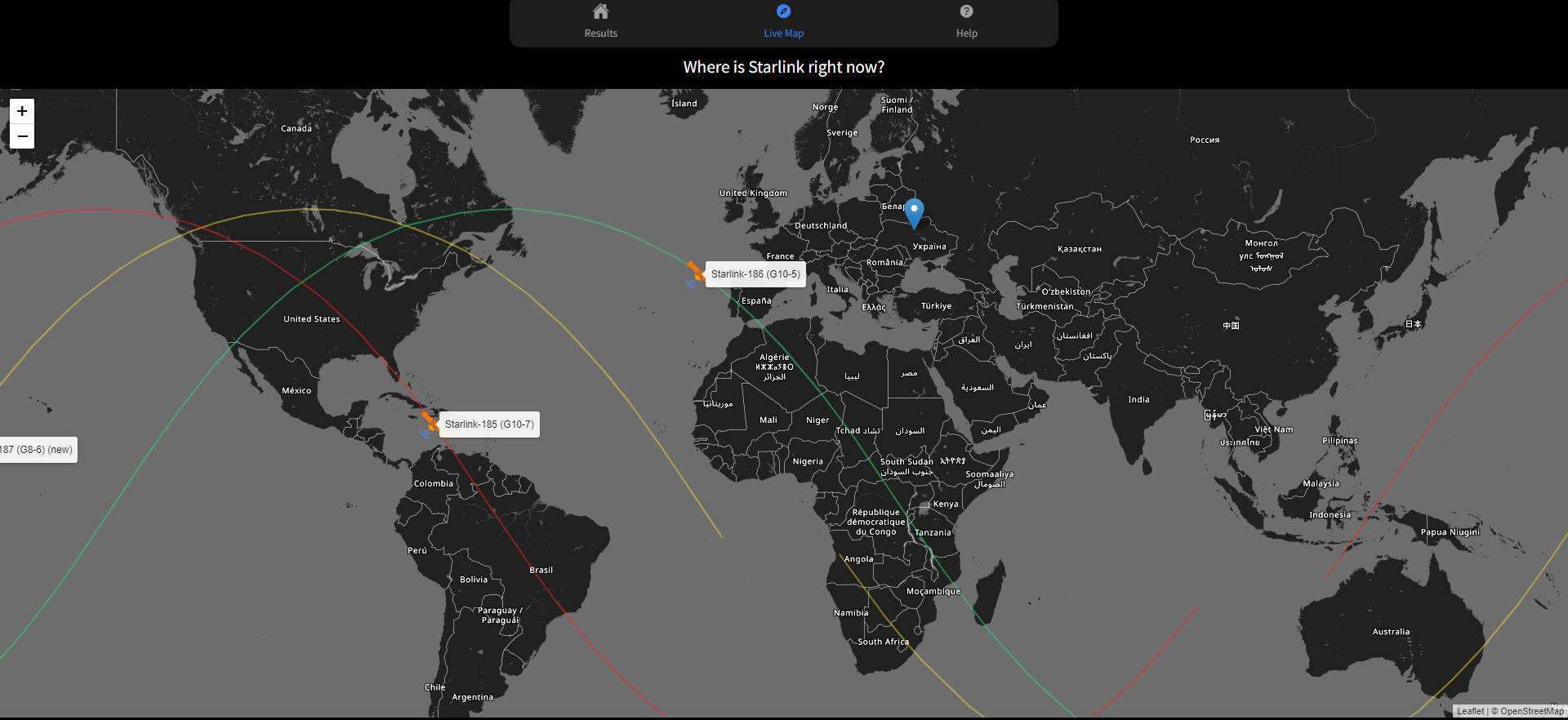 "Поїзд" Ілона Маска онлайн. 5 додатків, які допоможуть побачити супутники Starlink в небі